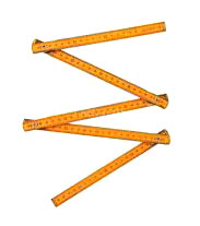 AHŞAP METRE 1MT KATLANIR (4172)