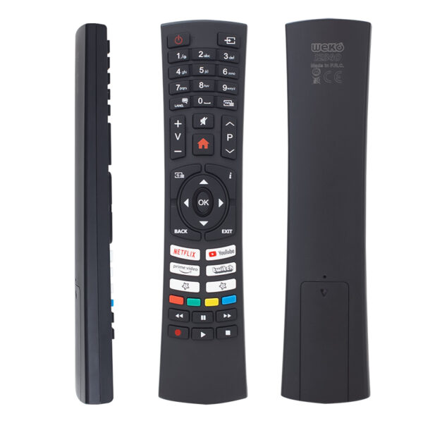 KL VESTEL NETFLIX-PRIME VIDEO-YOUTUBE-TWITCH TUŞLU OVAL KALIP LCD LED TV KUMANDA (40181=12340) - Görsel 2