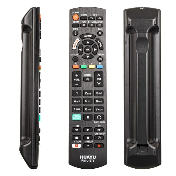 HUAYU KL RM-1378EU * RM-L1378  NETFLIX TUŞLU BLİSTERLİ LCD LED TV KUMANDA - Görsel 2