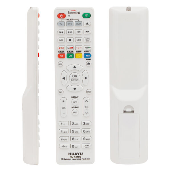 HUAYU KL HL-1340E NETFLIX-YOUTUBE-AMAZON TUŞLU TV/LCD/UYDU/DVD ÖĞRENEBİLEN BLİSTERLİ UNIVERSAL AKILLI KUMANDA - Görsel 2