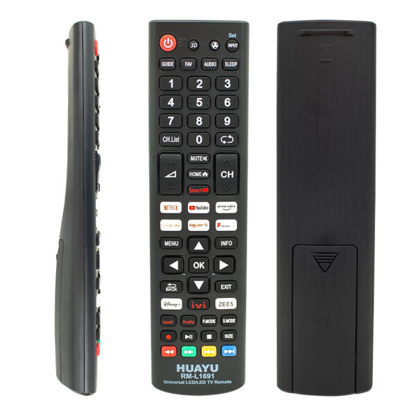 HUAYU KL RM-L1691 NETFLIX-YOUTUBE-GOOGLE PLAY TUŞLU UNIVERSAL LCD LED TV KUMANDA - Görsel 2