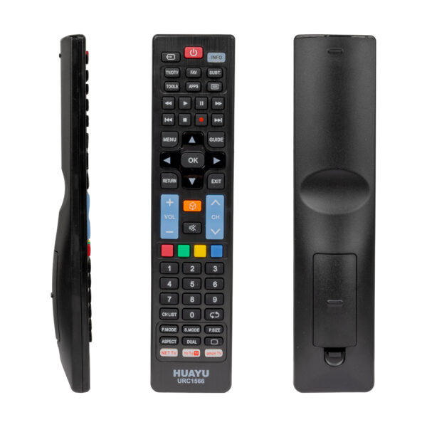 HUAYU KL URC1566 5IN1 YOUTUBE-NETFLIX-AMAZON TUŞLU UNIVERSAL LCD- LED TV KUMANDA - Görsel 2
