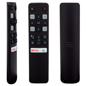 KL TCL RC 802V FMR1 50 - 55 ANDROID TV NETFLIX TUŞLU SESLİ KONTROL AKILLI LCD LED TV KUMANDA