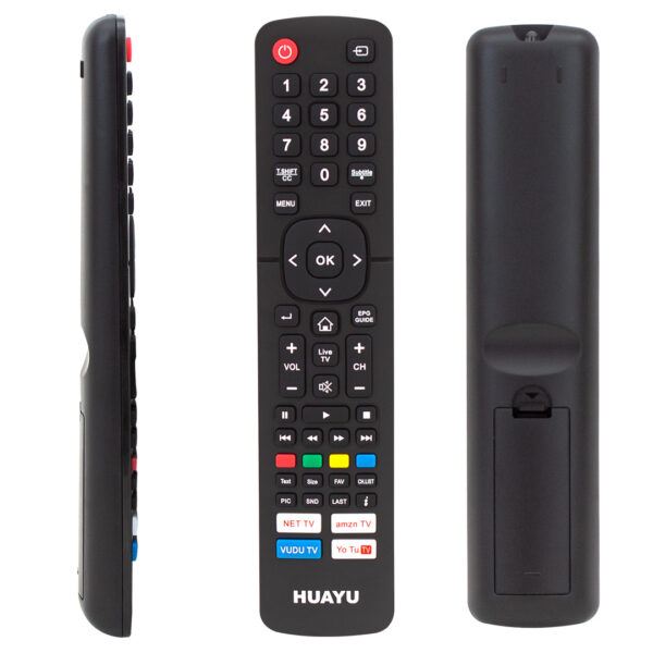 HUAYU URC1530 HISENSE NETFLIX-YOUTUBE-AMAZON TUŞLU AMBALAJLI LCD LED TV UNIVERSAL KUMANDA - Görsel 2