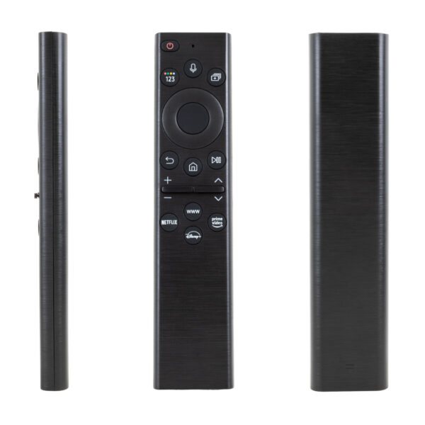 KL SAMSUNG RM-G2300 V3 NETFLIX-PRIME VIDEO-DISNEY+ TUŞLU SES KOMUTLU LCD-LED TV KUMANDA - Görsel 2