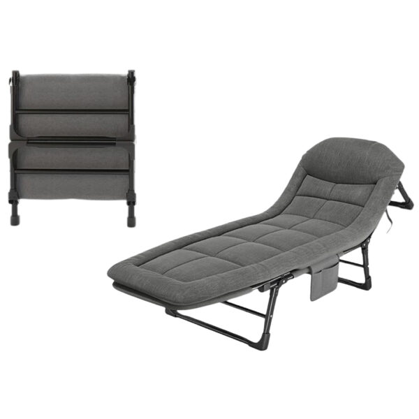 SUNUP SN-26975 TAŞINABİLİR AYARLANABİLİR 5 KADEME SÜNGER KAMP YATAK ŞEZLONG (KAZAYAĞI) - Görsel 3