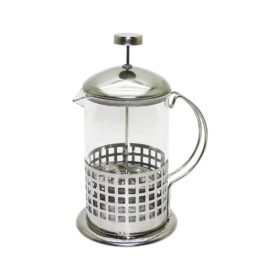 FRENCH PRESS 800ML CAM BİTKİ SÜZGEÇİ METAL KAFES - KAPAK (4172)
