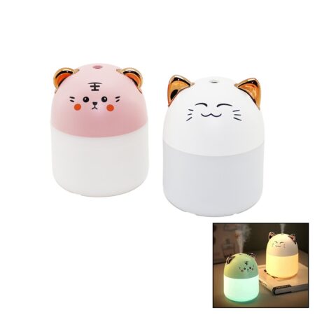 HAVA NEMLENDİRİCİ- BUHAR MAKİNE- KOKU GİDERİCİ USB ŞARJLI- IŞIKLI250ML (4172)