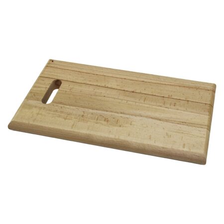 25X40CM   KALIN=2.5CM  AHŞAP KESİM PANOSU - ET TAHTASI  EL GEÇMELİ KULP (4172)