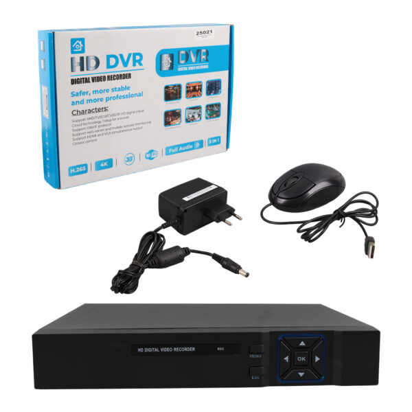 DRK NVR 8010 10 KANAL 8MP H265+ NVR KAYIT CİHAZI - Görsel 3