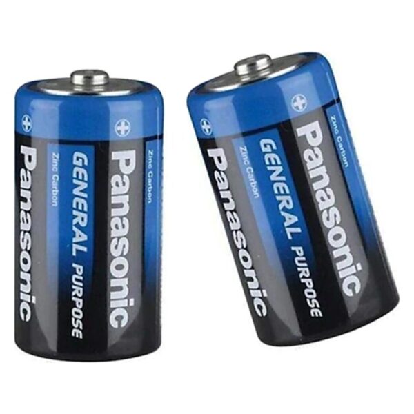 PANASONIC R20BE/2PS MANGANEZ BÜYÜK D BOY 24LÜ PİL (PAKET FİYATI) - Görsel 3