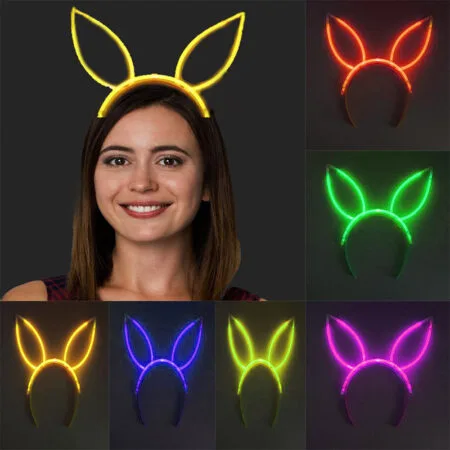Karanlıkta Yanan Fosforlu Glow Taç 6 Renk 6 Adet (4172)