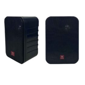 NWORK NW-4T 10 CM 10 WATT 2Lİ TAKIM SİYAH TRAFOLU SÜTUN HOPARLÖR