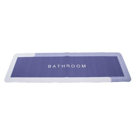 DİKDÖRTGEN  DÜZ RENKLİ SU EMİCİ - SİHİRLİ  BANYO PASPASI  ELASTİK  116 X 37.5CM (4172)
