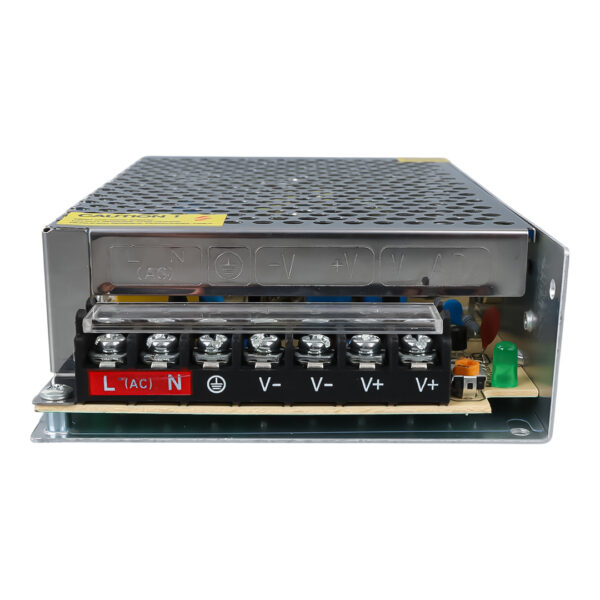 POWERMASTER 34.MA.0024  12 VOLT - 10 AMPER - 120 WATT METAL KASA ADAPTÖR - Görsel 4