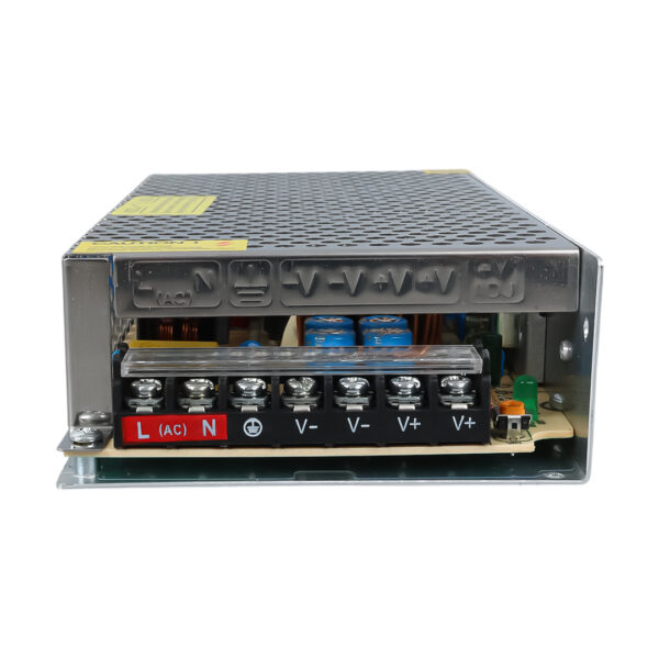 POWERMASTER 34.MA.0025  12 VOLT - 16.5 AMPER - 200 WATT METAL KASA ADAPTÖR - Görsel 4