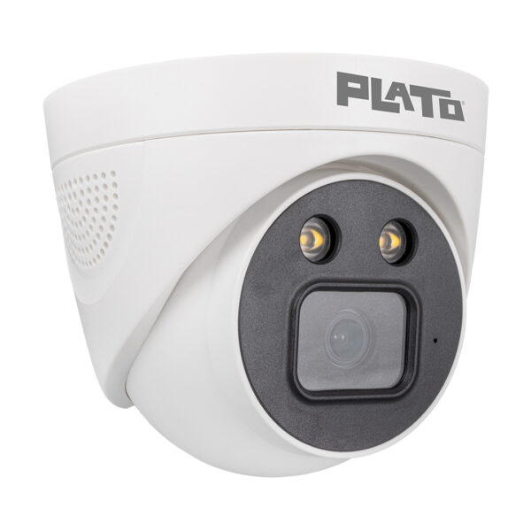 PLATO PL-22996 5MP COLOR VU3.6 MM 2 ATOM LED PLASTİK KASA AHD DOME KAMERA - Görsel 2