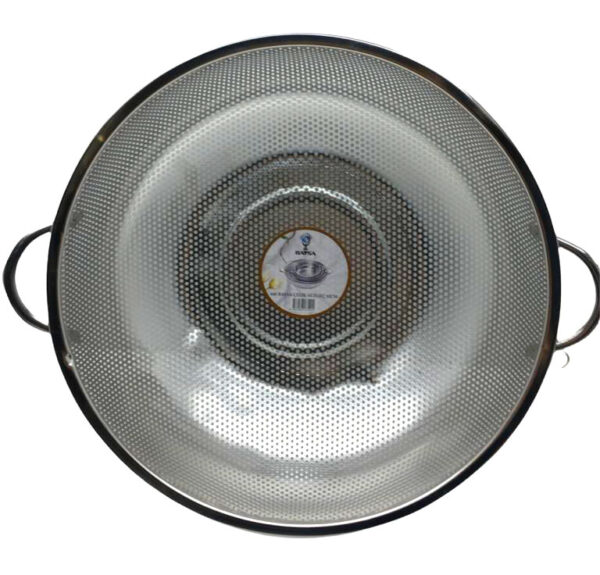 METAL KULPLU ÇELİK TEL SEPET SÜZGEÇ 32CM (4172)