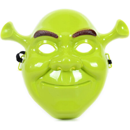 Yeşil Shrek Maskesi 21x25 cm (4172)