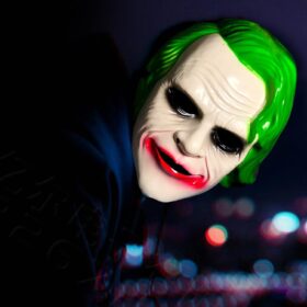 The Dark Knight Joker Maskesi Yeşil (4172)
