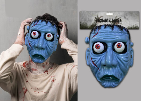 Frankenstein Temalı Sallanan Oynar Gözlü Maske (4172) - Görsel 3