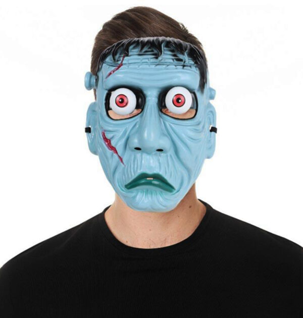 Frankenstein Temalı Sallanan Oynar Gözlü Maske (4172) - Görsel 4
