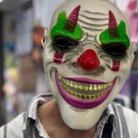 Delirten Gülüş Psikopat Palyaço Temalı Joker Maskesi (4172)
