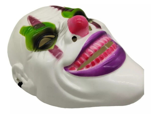 Delirten Gülüş Psikopat Palyaço Temalı Joker Maskesi (4172) - Görsel 4