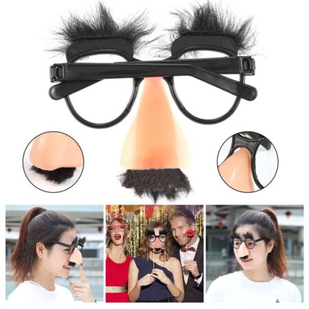 Eğlenceli Kılık Değiştirme Kaş Bıyık Mizah Gözlüğü 9x13 cm (4172)