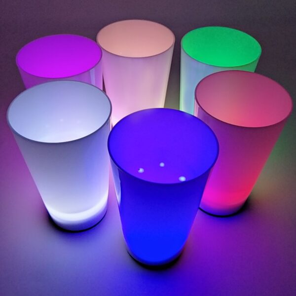 Glow Partisi Bardakları 6 Renk 6 Adet 1.5 oz 4.5 x 6.5 cm (4172) - Görsel 4