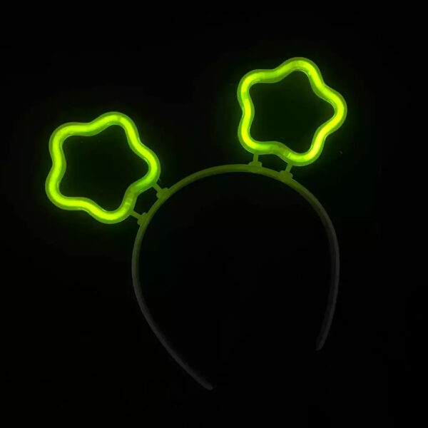 Glow Stick Karanlıkta Yanan Fosforlu Yıldız Taç 12 Adet (4172) - Görsel 5