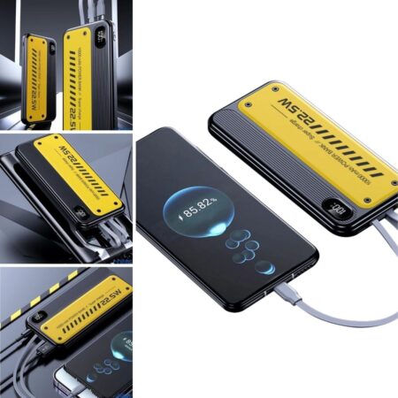 10000 mAh Hızlı Şarj Özellikli Aynı Anda 4 Cihazı Şarj Edebilen Powerbank (4172)