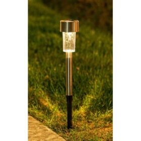 Metal Gövdeli Solar Bahçe Lambası 10'lu