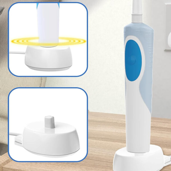 POWERMASTER PM-27325 ORAL-B UYUMLU ELEKTRİKLİ DİŞ FIRÇASI ŞARJ ALETİ (FK0220) - Görsel 3