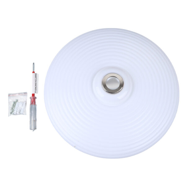 POWERMASTER PM-27330 BEYAZ 35*10.5CM 24 WATT BLUETOOTH HOPARLÖRLÜ TAVAN AYDINLATMA - Görsel 3