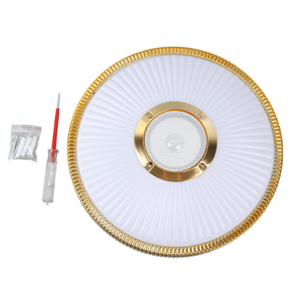 POWERMASTER AL-BL300 BEYAZ 34*8.5 CM 24 WATT BLUETOOTH HOPARLÖRLÜ TAVAN AYDINLATMA - Görsel 3