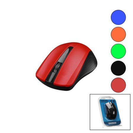 EVEREST SM-537  WİRELESS - KABLOSUZ  1600DPI USB OPTİCAL MOUSE  VAKUM AMBALAJ (4172)