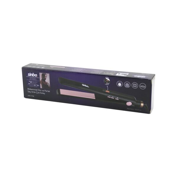 120X25MM DİJİTAL SAÇ DÜZLEŞTİRİCİ MAKİNE SERAMİK KAPLAMA 120-220℃ 360° KABLO=1.8MT SHD-1708 (4172)