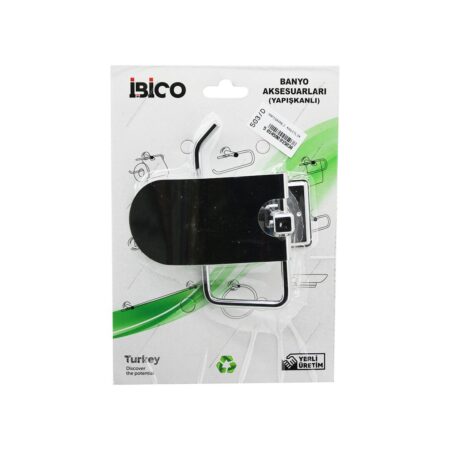 DİL KAPAKLI  METAL  WC KAĞITLIK   YAPIŞKANLI MONTAJ  BNY-503D (4172)