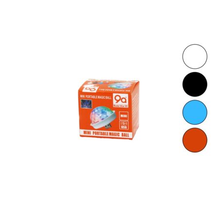 USB  DİSKO LAMBA 4W   MİNİ UFO MODEL=ÇAP:5CM -- Y: 4.5CM   DC-5V (4172)