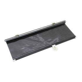 OTO-ARAÇ - EV - OFİS CAM PANELİ GÜNEŞLİK PVC PERDE MAKARALI AÇ-KAPA 58X125CM VANTUZLU MONTAJ (4172)
