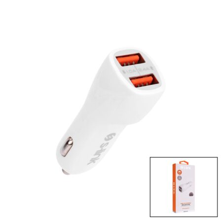 S-LİNK IP-805 DUAL USB  2XUSB  OTO - ARAÇ ÇAKMAKLIK ŞARJ BAŞLIK  2.4 A (4172)