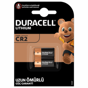 Duracell Cr2  3V Lithium Pil 2'li