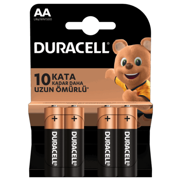 Duracell AA Kalem Pil 4'lü