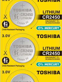 TOSHIBA CR 2450 LITHIUM 5Lİ PİL