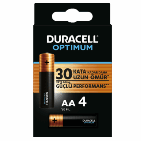 DURACELL OPTIMUM AA KALEM PİL 4LÜ