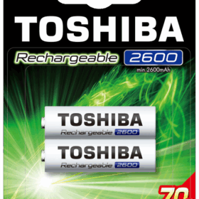 TOSHIBA 2600 MAH ŞARJLI KALEM PİL 2Lİ
