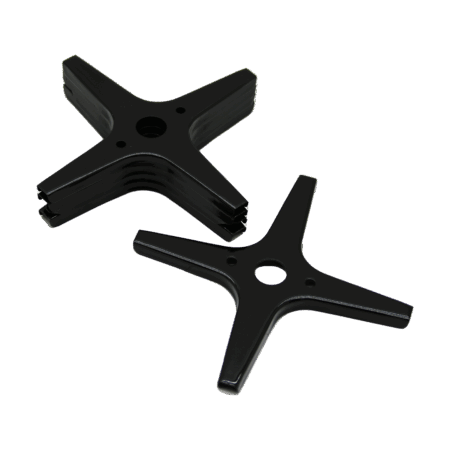 5 ADET SİYAH ARTI MODEL CEZVELİK OCAK KÜÇÜLTÜCÜ EMAYE (4172)