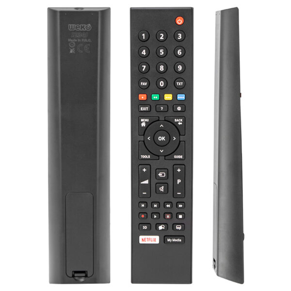 ARÇELİK-BEKO NETFLIX-MY MEDIA TUŞLU LCD LED TV GENİŞ KALIP KUMANDA (4172)