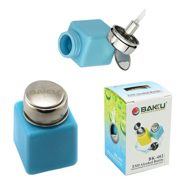 BAKU BA-402 PLASTİK BOŞ ALKOL ŞİŞESİ (100 ML) - Görsel 2